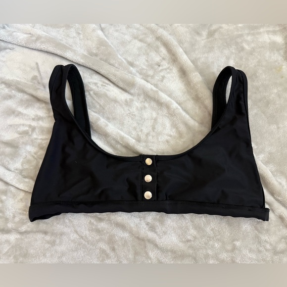 Revamped Other - Black Bikini Top